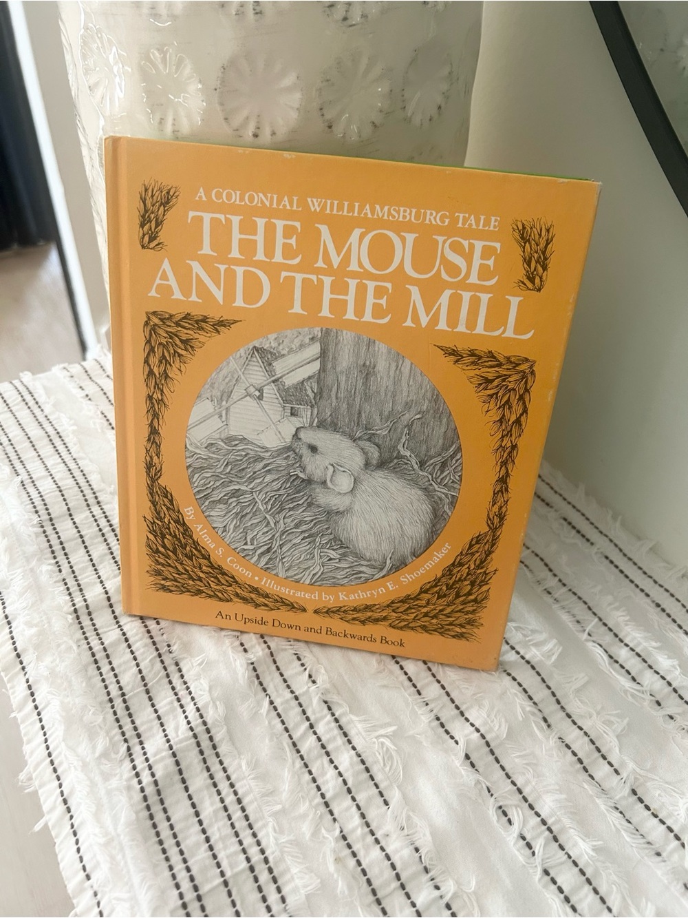 Vintage 1982 The Mouse and the Mill / The Bottle Babies Alma Coon Hardcover Book